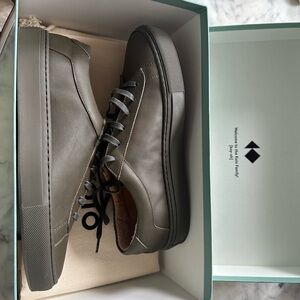 Unisex Koio Capri Lace-Up Sneakers - Olive Green sz 38